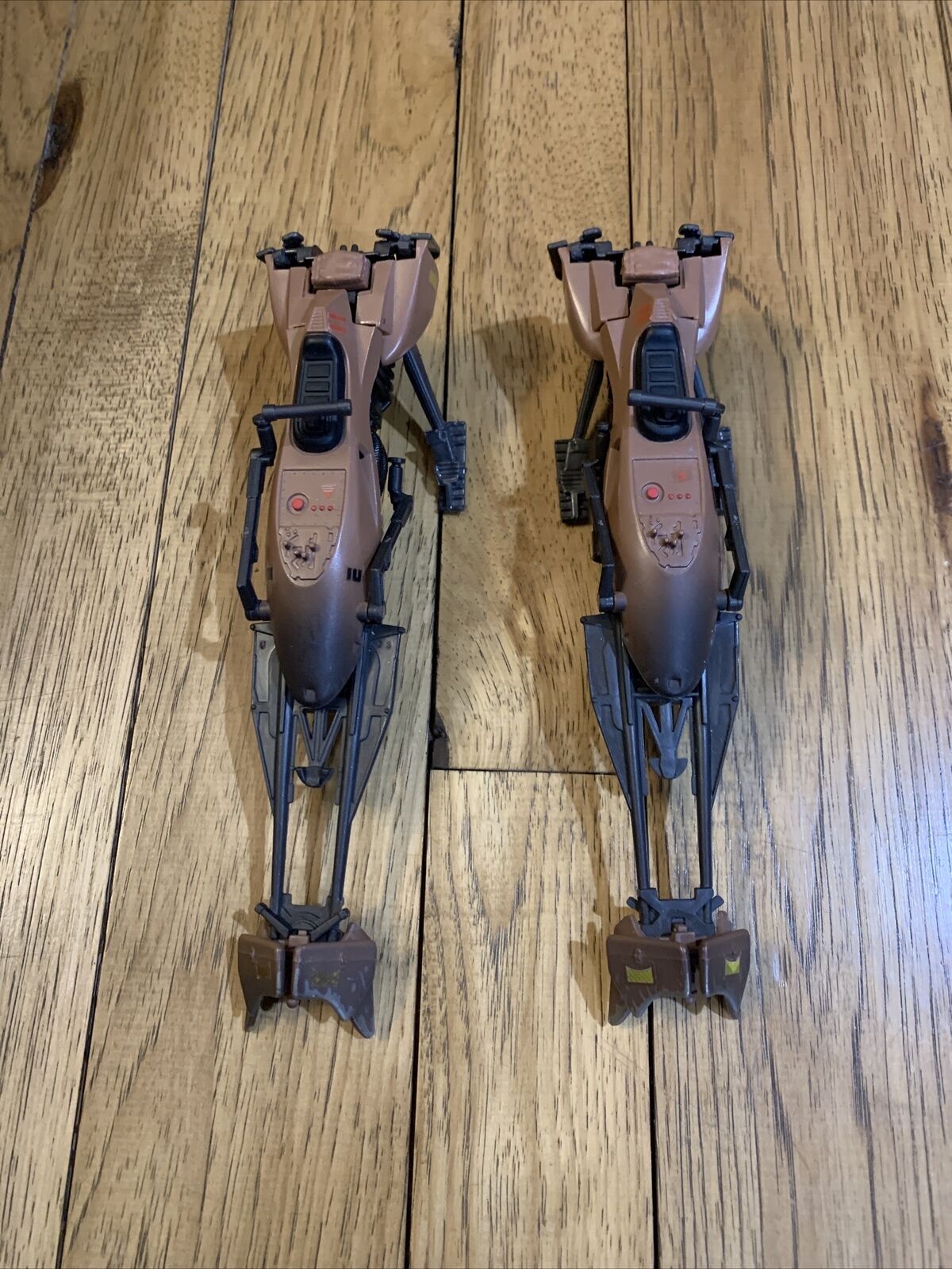 Star Wars Tonka Speeder Bikes 1995 Complete (No Figure) Set Of 2