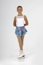 NEW MONDOR SECRET GARDEN SHINY NYLON MESH SKIRT 6311 GIRLS 8-10