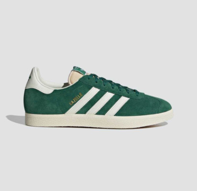 adidas Originals GAZELLE GY7338 Dark Green Off White Cream White