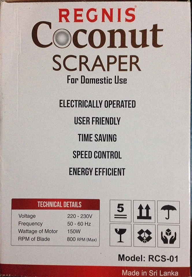 Rallador rallador rascador de coco eléctrico de alta velocidad 150w 220V uso doméstico Foto 2 de 2