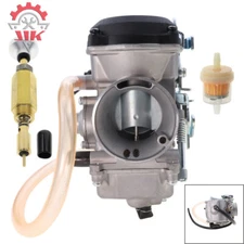 Carburetor W/Choke Cable Eliminator 15004-0073 15004-0072 for Kawasaki KLR650