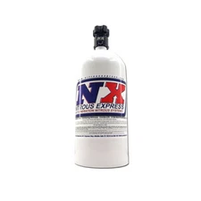 11050 Nitrous Express 5 lb Bottle w/ Lightning 500 Valve (5.25 Dia x 17.64 Tall)
