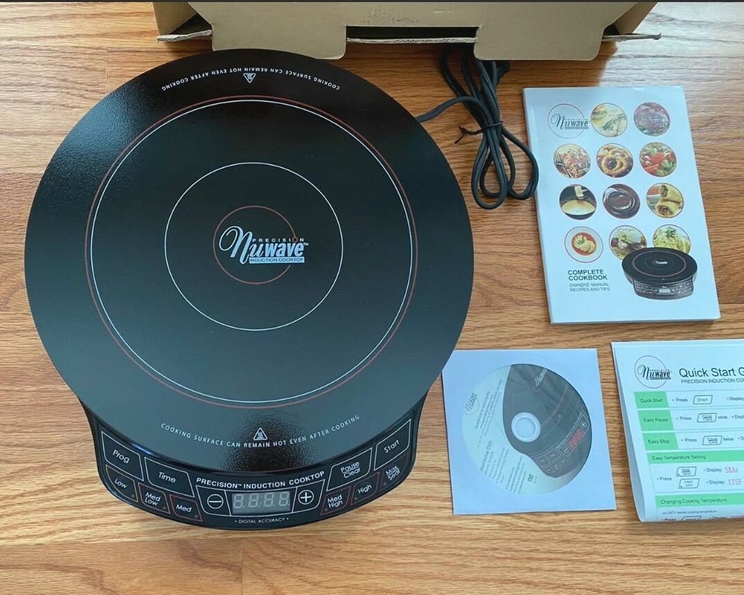 New Open Box NUWAVE PRECISION INDUCTION COOKTOP 30101 Household Kitchen