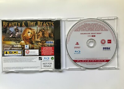 ⭐レア⭐限定カラーPS3⭐その他【全セット】⭐ Golden Axe Beast Rider PS3 PROMO Rare PlayStation 3 Promotional