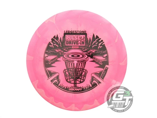 NEW Discraft 2024 Ledgestone ESP Pulse 173-174g Pink Distance Driver Golf Disc