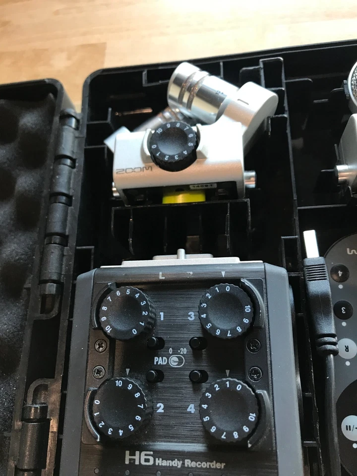 3x Cubierta de tapa de cápsula para micrófono zoom H6, H5, F1, F1-LP, F4, F8 y F8n! Foto 4 de 4