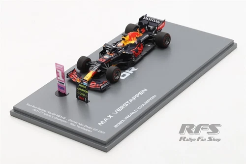 Red Bull RB16B Honda Max Verstappen Formula 1 Abu Dhabi 2021 1:43 Spark 7861 NEW