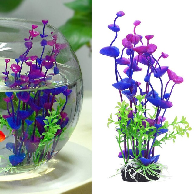 2pcs Seaweed Model Durable Emulational Plastic Fake Aquatic Plants for
