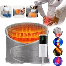 Heating Pad Portable Electric Heated Blanket Pad with 9 Heat Settings + 4 Timing