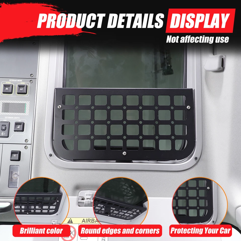 Right Side Overhead Storage Organizer MOLLE Panel For Ineos Grenadier 2022-2024 - Image 3 of 4