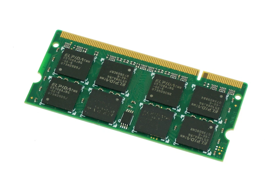 AE2G010648 GENUINE ELPIDA LAPTOP MEMORY 1GB DDR2 PC-5300 (CA610) - Image 2 of 2