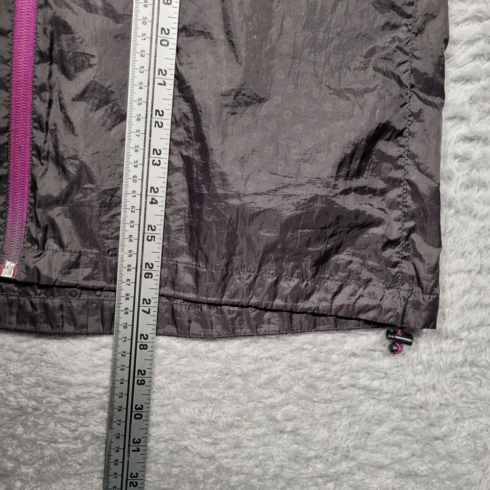 Chaqueta cortavientos Everlast Sport para mujer XL negra ligera con capucha cremallera completa Foto 4 de 4