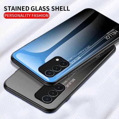 For Oneplus 6 7 Pro 8T 9 Pro N20 Nord CE2 N200 Gradient Glass Slim Phone Case - Picture 2 of 20