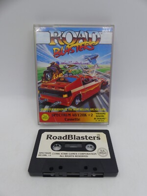 ROAD BLASTERS 1986 - Sinclair Spectrum 48K/128K +2  GAME