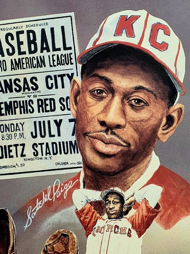 The Negro Leagues Poster Artist’s Proof Signed Christopher Paluso Italian Am COA - Picture 9 of 21