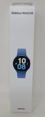 Samsung Galaxy Watch 5 Bluetooth Wi-Fi GPS 44mm R910 Blue. New-Factory Sealed 