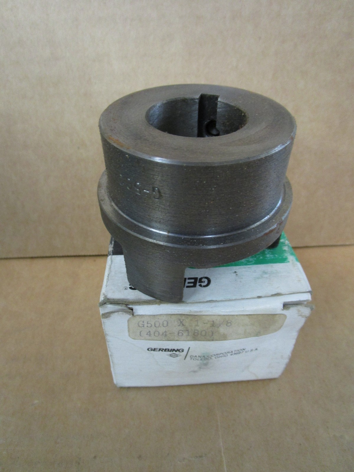 NEW GERBING KEYED BORE STEEL JAW COUPLING G500 X 1 1/8 4046180 eBay