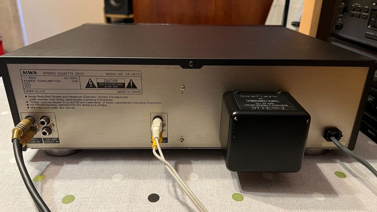 AIWA XK-007 EXCELIA Stereo Cassette Tape Deck (1988) | eBay AIWA XK-007 EXCELIA Stereo Cassette Tape Deck (1988) | eBay