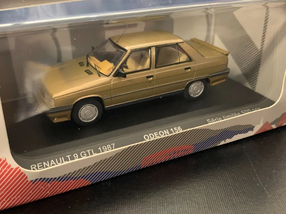 ODEON 156 RENAULT 9 GTL BEIGE METAL 1/43 - Photo 4/4
