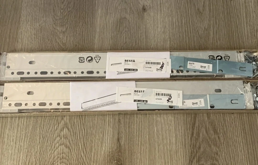 2X IKEA Besta Suspension Rail Mount 60cm 23 5 8