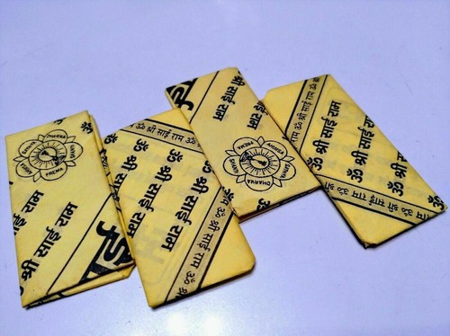 Pack De 10 Cenizas Sagradas Sai Baba "Vibhuti" Para Resolver Problemas De Vida Y Encanto Suerte - Imagen 3 de 6
