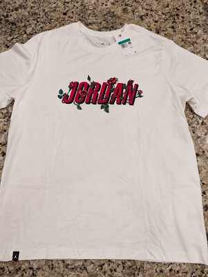 Nike Jordan Men's Brand Sorry T-Shirt White size XL | eBay
