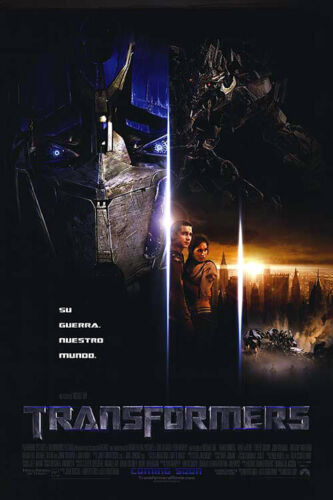 Transformers (2007) original movie poster intl. spanish - double-sided - rolled - Picture 1 of 1