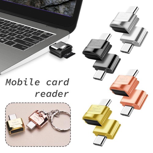 Card Reader Adapter USB 3.1 Type)C USB-C to TF PC Mobile OTG-- C1J3 - Afbeelding 2 van 13