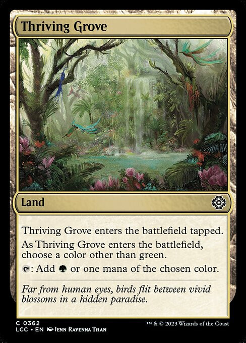 マジック：ザ・ギャザリング Thriving ? NM Thriving Grove, MTG, Lost
