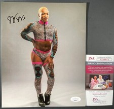 AEW All Elite Wrestling Sonny Kiss Signed 8x10 Photo A Autograph JSA COA