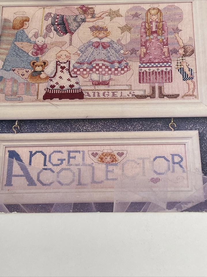 Alma Lynne Designs Angel Collector Cross Stitch Pattern - Image 3 of 4