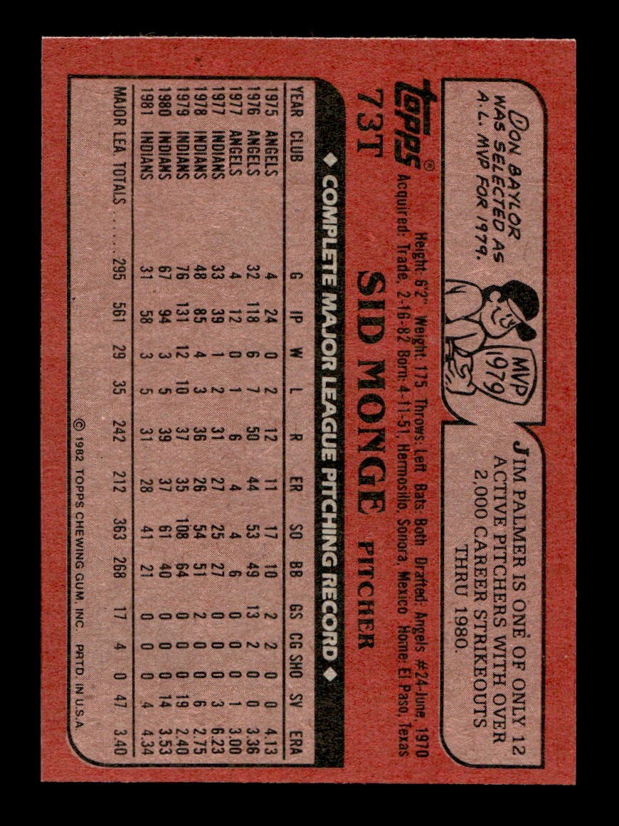 1982 Topps Traded 1-132 EX-MT/NM Pick From List All PICTURED - Picture 405 of 501