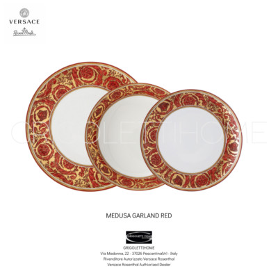 Versace Rosenthal - Medusa Garland - Plates 36 pieces 12 people - Retailer