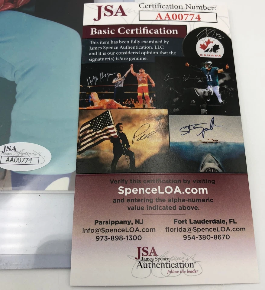 Gaylord Perry Atlanta Braves Autograph Signature JSA Authentic 8"x10" Photo COA - Image 4 of 4