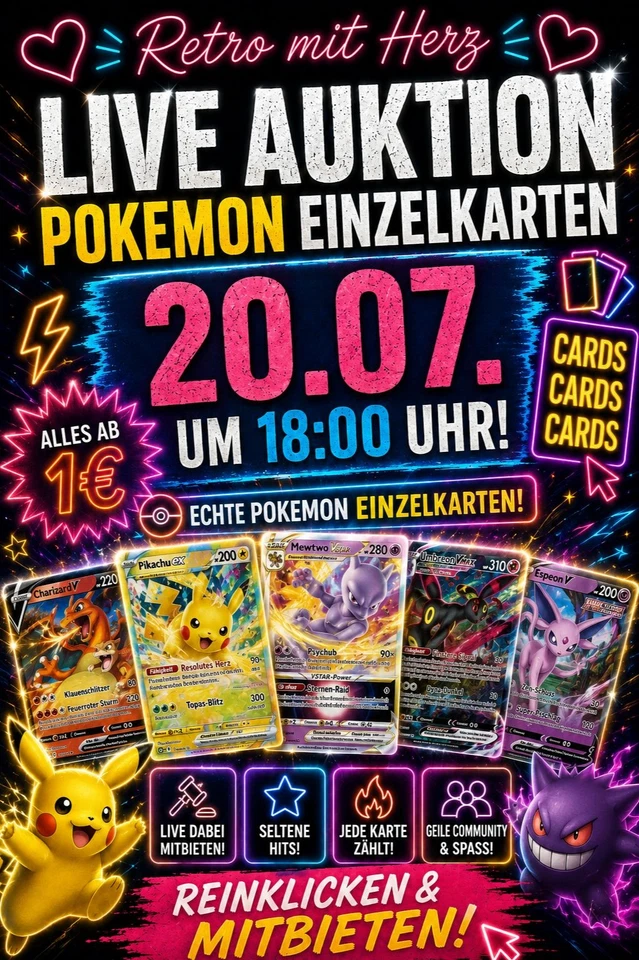 POKEMON EINZELKARTEN - ALLES AB 1€ - NEAR MINT - POKEMON TCG