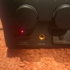 Kenwood A-47 Integrated Amplifier 2-Channel Class AB 145W Phono Preamp Black