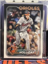 2024 Topps Baseball Complete Set Image Variation SP Jackson Holliday #697 QTY