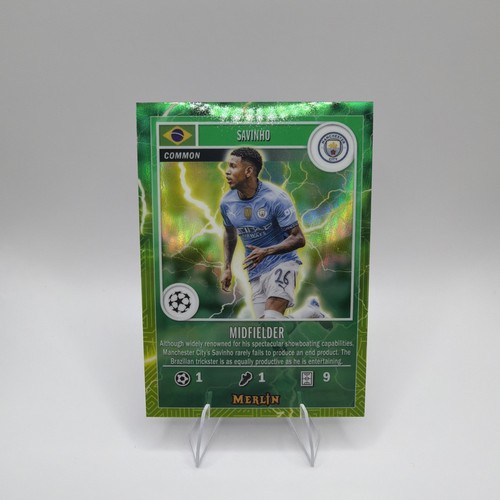 Savinho #MG-28 2024 Topps Merlin UEFA Gamers card