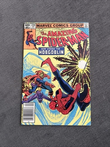 Marvel Comics Amazing Spider-Man #239 Newsstand 2nd App. Hobgoblin (VF+ 8.5)