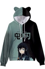 Anime Demon Slayer Rengoku Kyoujurou Cosplay Hoodie Jumper Cool Sweatshirt In XL