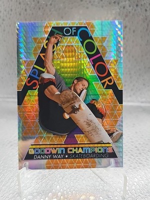 2022 Upper Deck Goodwin Champions - Splash of Color Platinum Danny Way #SCP13...