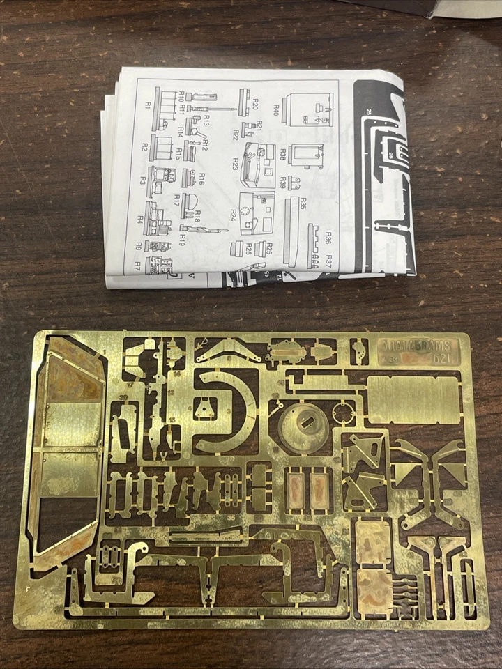 Juego de Actualización e Interior M1 Abrams - Resina 1/35 - Verlinden Productions No. 621 Foto 2 de 4