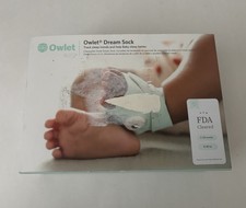 Owlet Dream Sock Smart Baby Monitor Mint Green - Used / Preowned