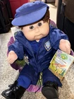 Cabbage Patch TRU  2001 First edition Boy Doll Police Uniform 🩵