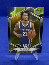 2023-24 Bowman University Best - DJ Wagner #38 Yellow Refractor /75