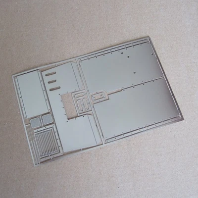 TREMONIA Cockpit floor Transkit for all Alfa Romeo 8C by Pocher 1/8 (brushed edition)