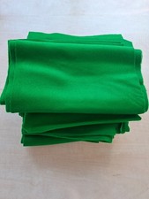 GREEN STRACHAN 777 100% WOOL POOL/SNOOKER CLOTH OFFCUTS