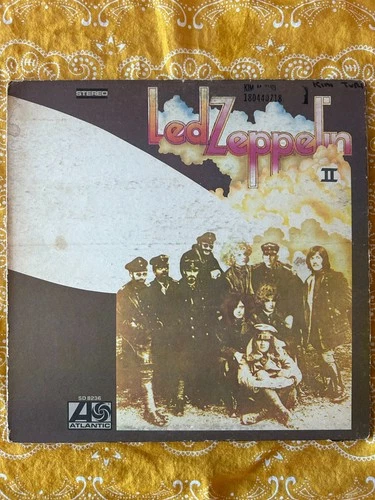 Led Zeppelin II Vinyl 1969 RL/SS USA Atlantic SD 8236 LP Hot Robert Ludwig Hot
