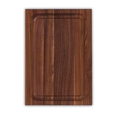 John Boos BBQ Collection Reversible Wood Cutting Board w/Juice Groove, Walnut