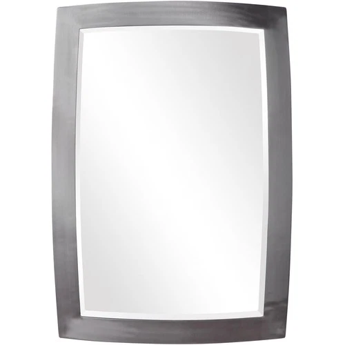 Uttermost 09618 Haskill 34 X 24 inch Brushed Nickel Wall Mirror - Picture 1 of 8